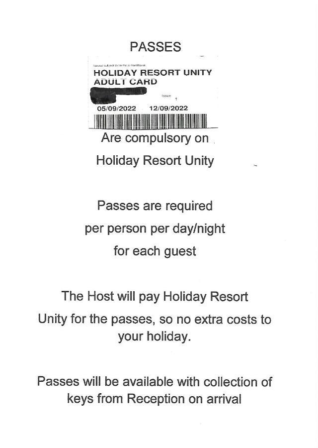 ברין 95 Holiday Resort Unity 3 Bed Passes Included מראה חיצוני תמונה